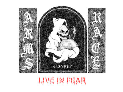 ARMS RACE - Live In Fear Sweatshirt main photo