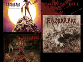 RazorRape - CD bundle pack