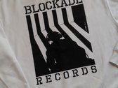 White Crewneck "Blockade Records" 10 anniversary logo photo 