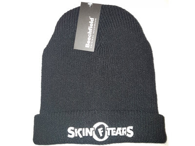 "Skin of Tears" knitted Hat; black main photo