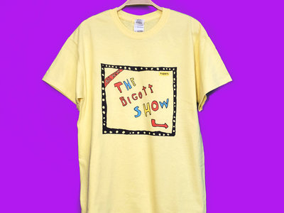 The Bigott Show T-shirt / yellow main photo