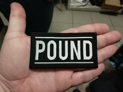 Pound Logo Embroidered Patch main photo