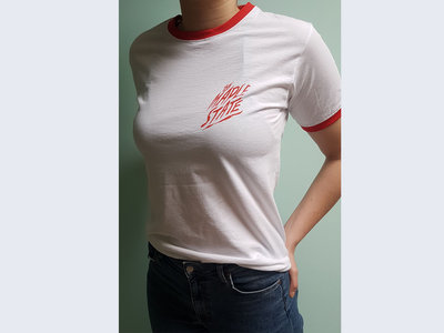 SALE!! White / Red LOGO t-shirt main photo