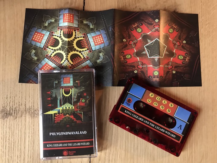 Polygondwanaland Tape + Kaleidoscopic Art | King Gizzard and the