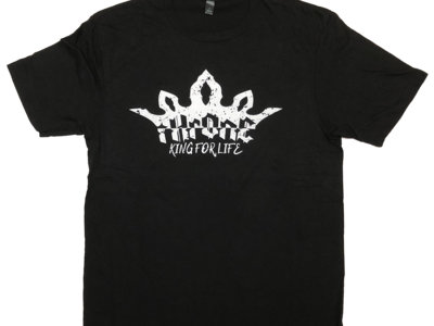 "King For Life" T-shirt (black) main photo