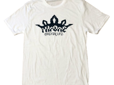 "King For Life" T-shirt (white) main photo