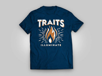 Illuminate T-shirt on Blue main photo