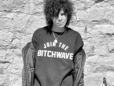 Join The Bitchwave sweatshirt in black main photo
