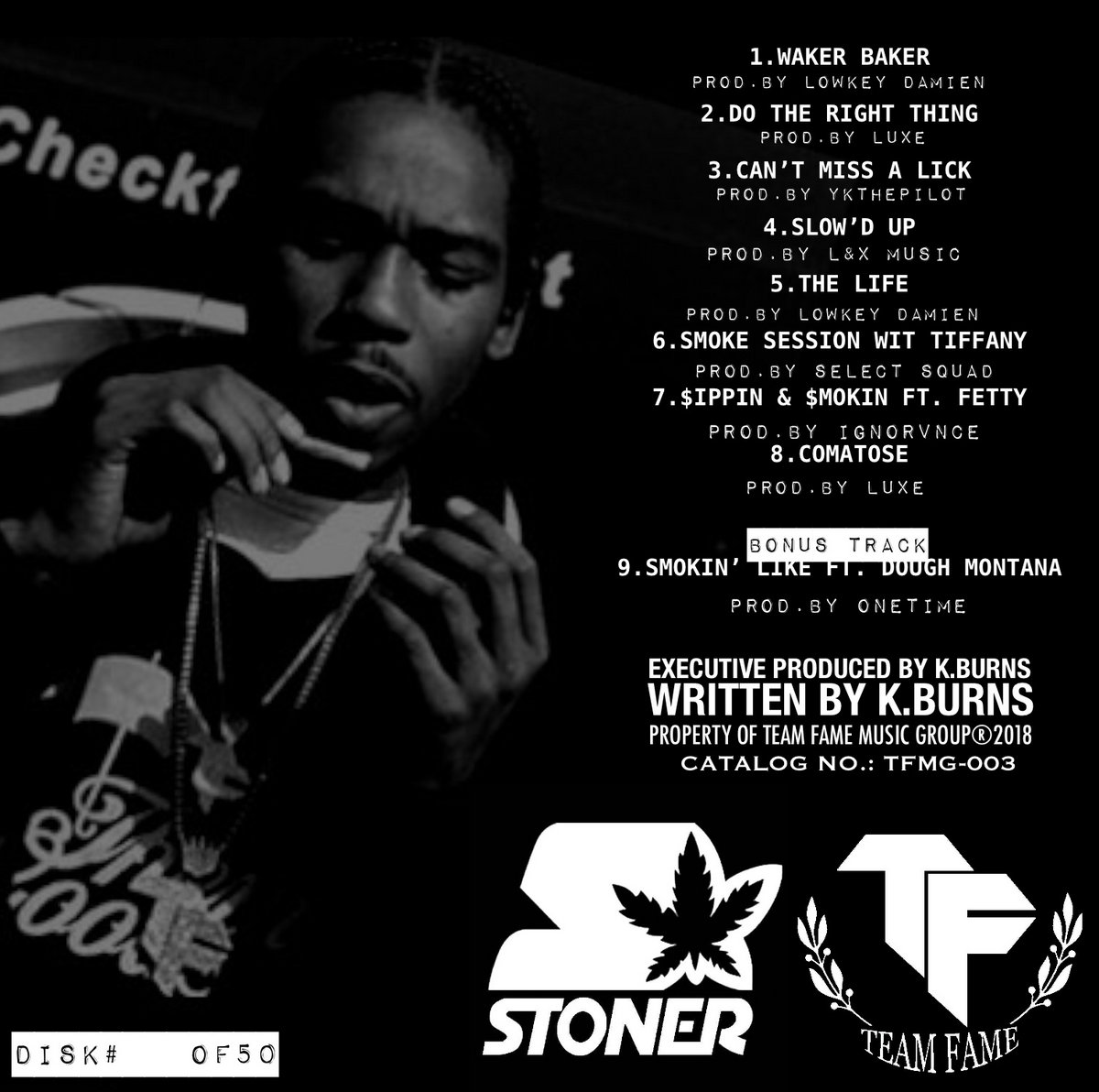 bandcamp k burns EP  Stoner Life  K.Burns A