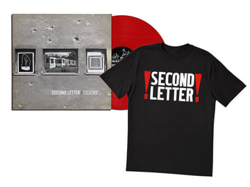 12" Red Vinyl w/ Standard Artwork + T-Shirt, image 1