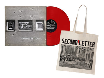 12" Red Vinyl w/ Standard Artwork + Tote Bag, image 1