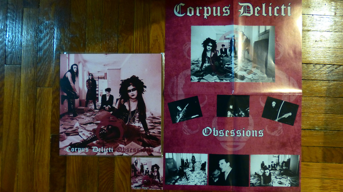 米LP Corpus Delicti Obsessions CLO1556 Cleopatra /00260 Corpus Delicti - Obsessions (Purple Marble Vinyl