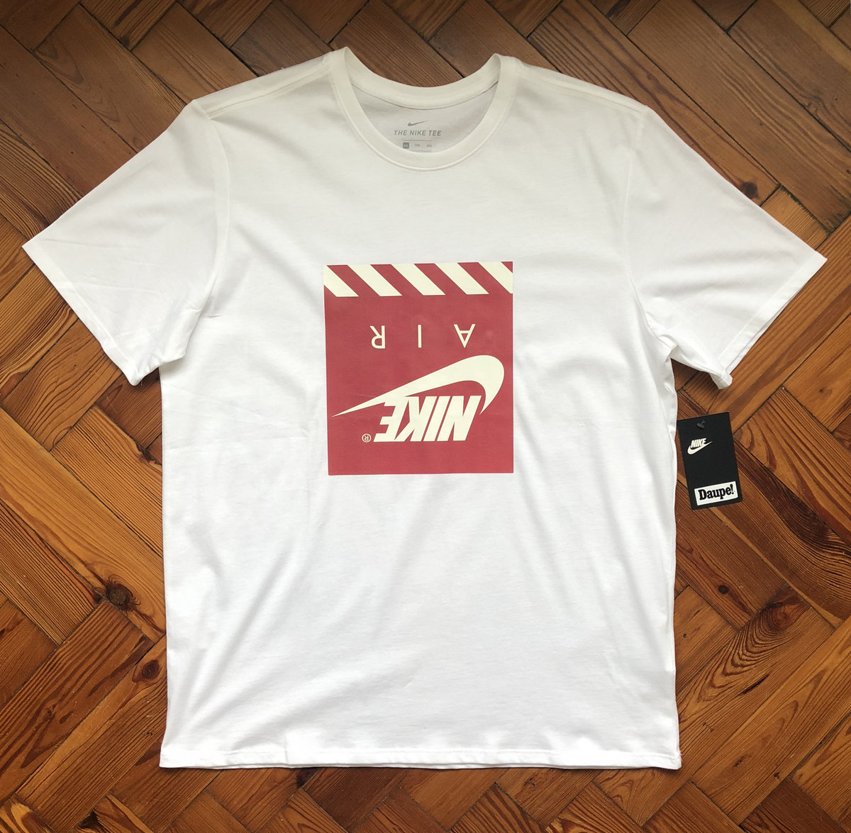 Authentic Daupe! / Nike Limited edition T-Shirt WHITE 1/100 | Daupe