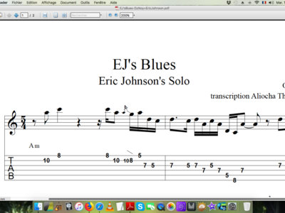 EJ's Blues (Oz Noy) // Eric Johnson's solo main photo