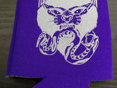 Koozie "Lion bites snake" purple photo 