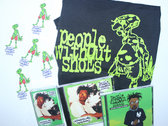 T-Shirt, Tape, 2-CD's, DVD & 5 Stickers (Green Experience Bundle) photo 