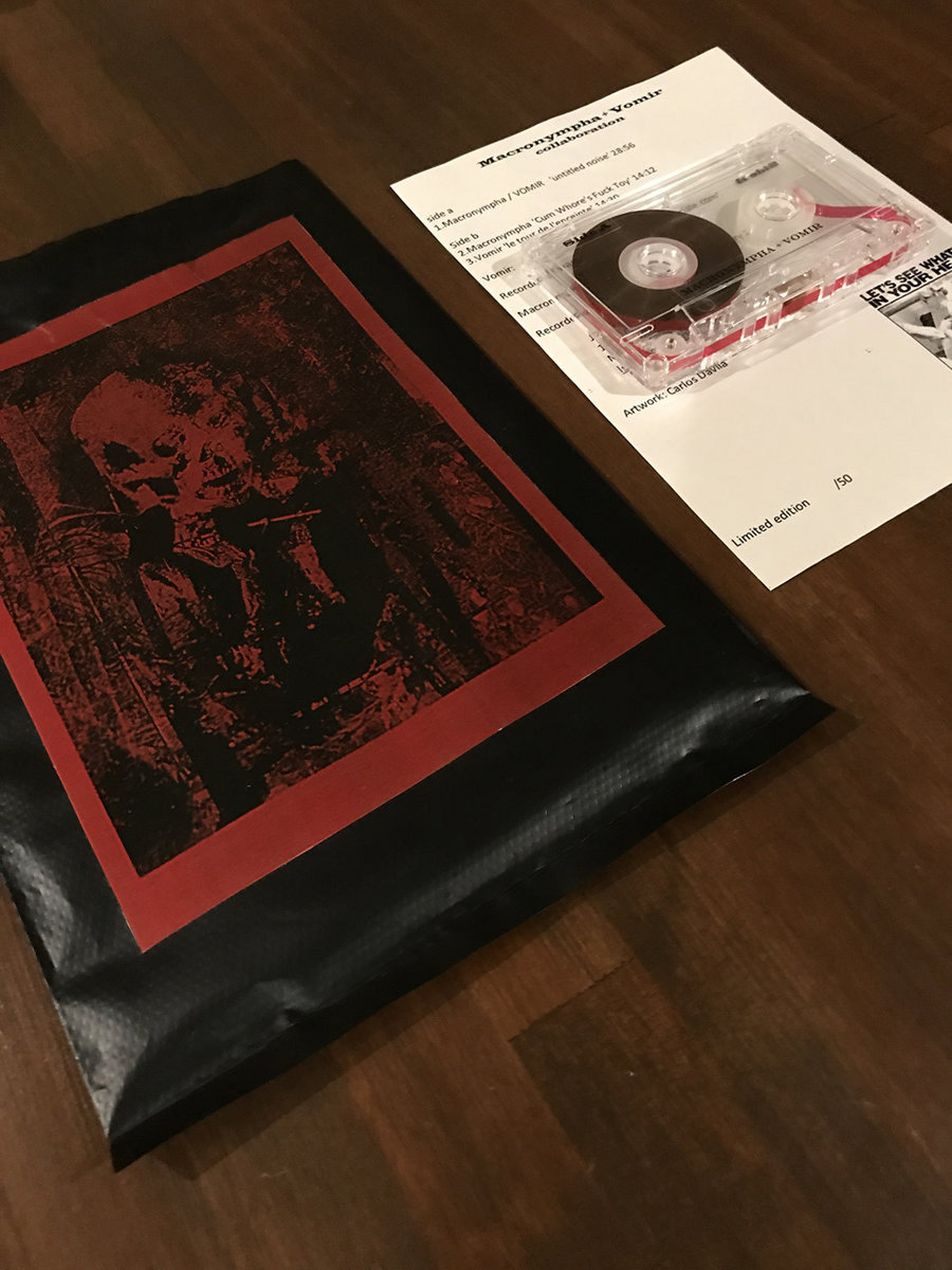 Vomir CD6枚組木製BOX ハーシュノイズウォール Macronympha + Vomir collaboration Japan Edition | Macronympha +