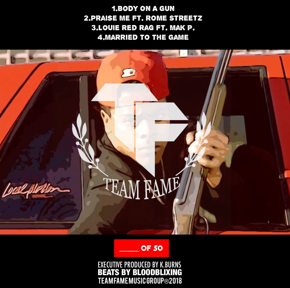 k bandcamp burns EP  Redrum K.Burns