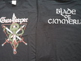 Blade Of Cimmeria T-shirt - WORLDWIDE except NORTH AMERICA & CANADA photo 