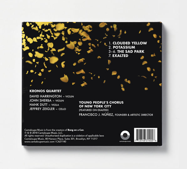 Clouded Yellow | Kronos Quartet & Michael Gordon | Michael Gordon