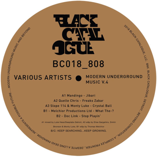 Modern Underground Music vol 4 | Black Catalogue
