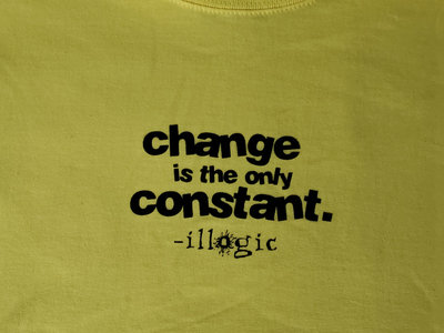 Change is the Only Constant Yellow T-Shirt main photo