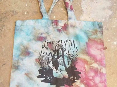 Hand-dyed "Swamp Witch" tote bag main photo