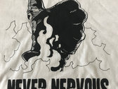Never Nervous "Terminator 2" Shirt [Black Ink on White] photo 
