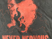 Never Nervous "Terminator 2" Shirt [Red ink on Black] photo 