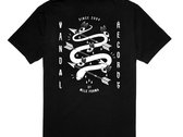 T-Shirt Vandal Snake Black photo 
