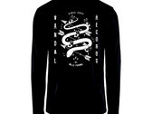 T-Shirt Long Sleeve Vandal Snake Black photo 