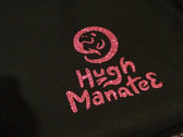 Hugh Manatee logo tee photo 