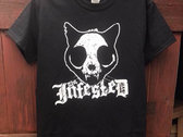 The Infested - Raw Ensemble Cat Skull T-Shirt photo 