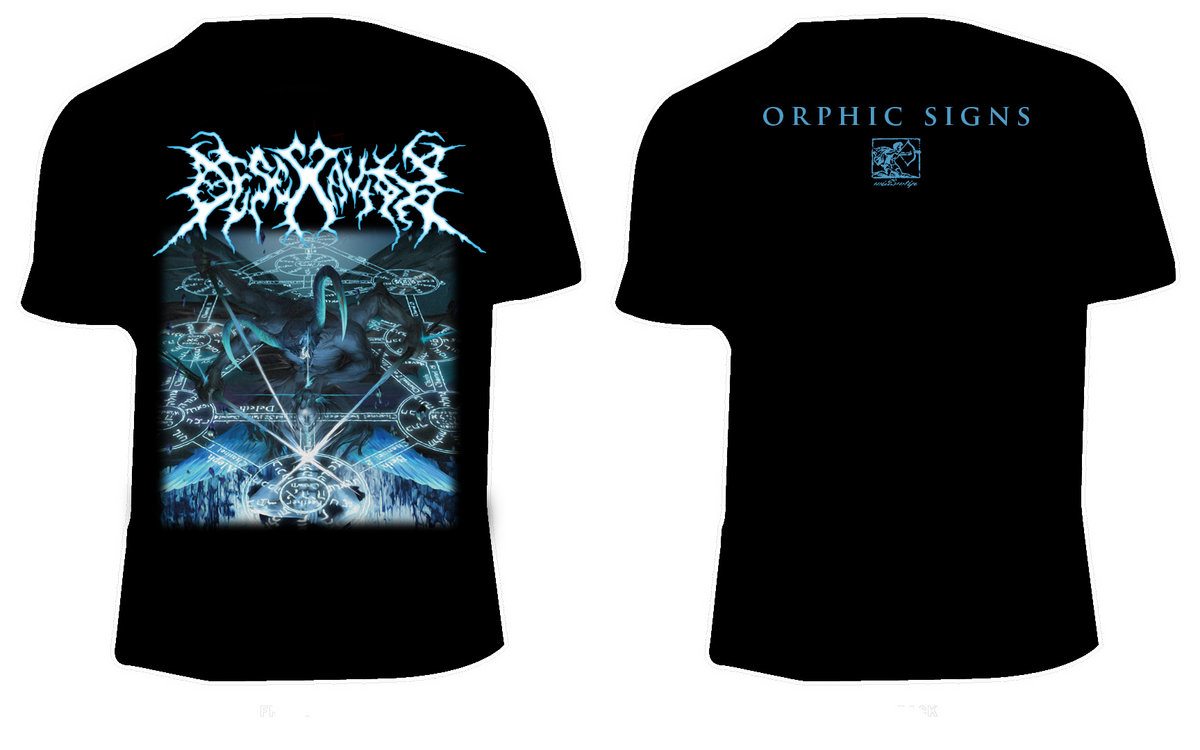 Decravity Orphic Signs double-sided t-shirt | Desecravity