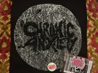 Chronic Anxiety Cassette, T-Shirt, and Button Bundle main photo