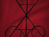 All Cross Logo Black on Red photo 
