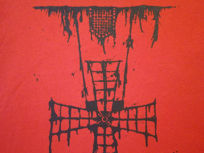 Inverted Grim-Mill T-shirt (Red) main photo