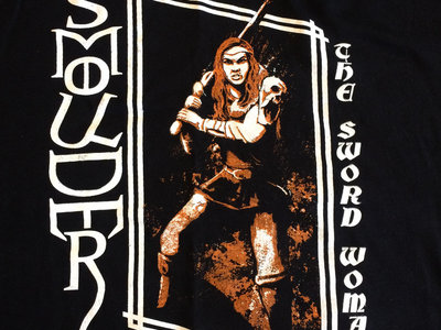 Sword Woman - Two Colour Print main photo
