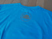 AfroColombia Design T-shirt - Azure Blue edition photo 