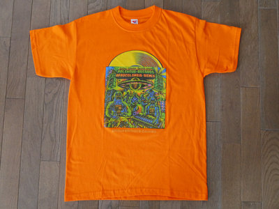 AfroColombia Design T-shirt - Orange edition main photo