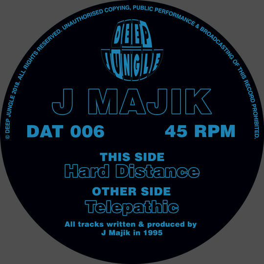 DAT 006 - J Majik - Hard Distance / Telepathic | Deep Jungle