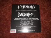 Frenetix/Decontrol/Anord 3-Way Split CD (CC003) + Free Fear is the Key CD photo 