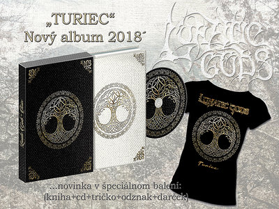 LUNATIC GODS - Turiec (Digibook-hardbound CD-Deluxe) + women's t-shirt "Turiec" main photo