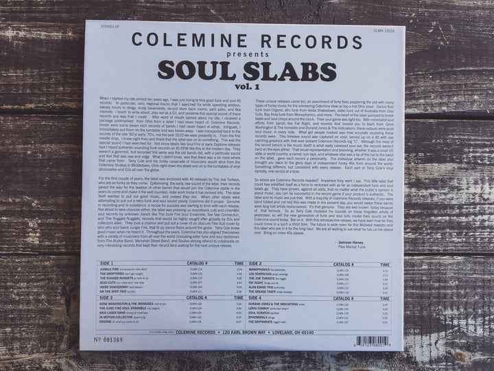 Soul Slabs Vol. 1 | Colemine Records
