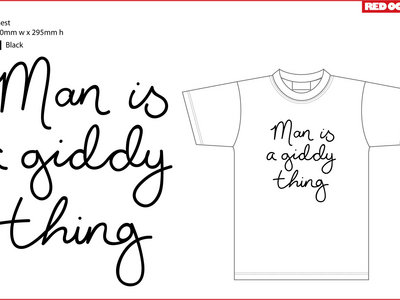 Man Is A Giddy Thing T Shirt Much Ado