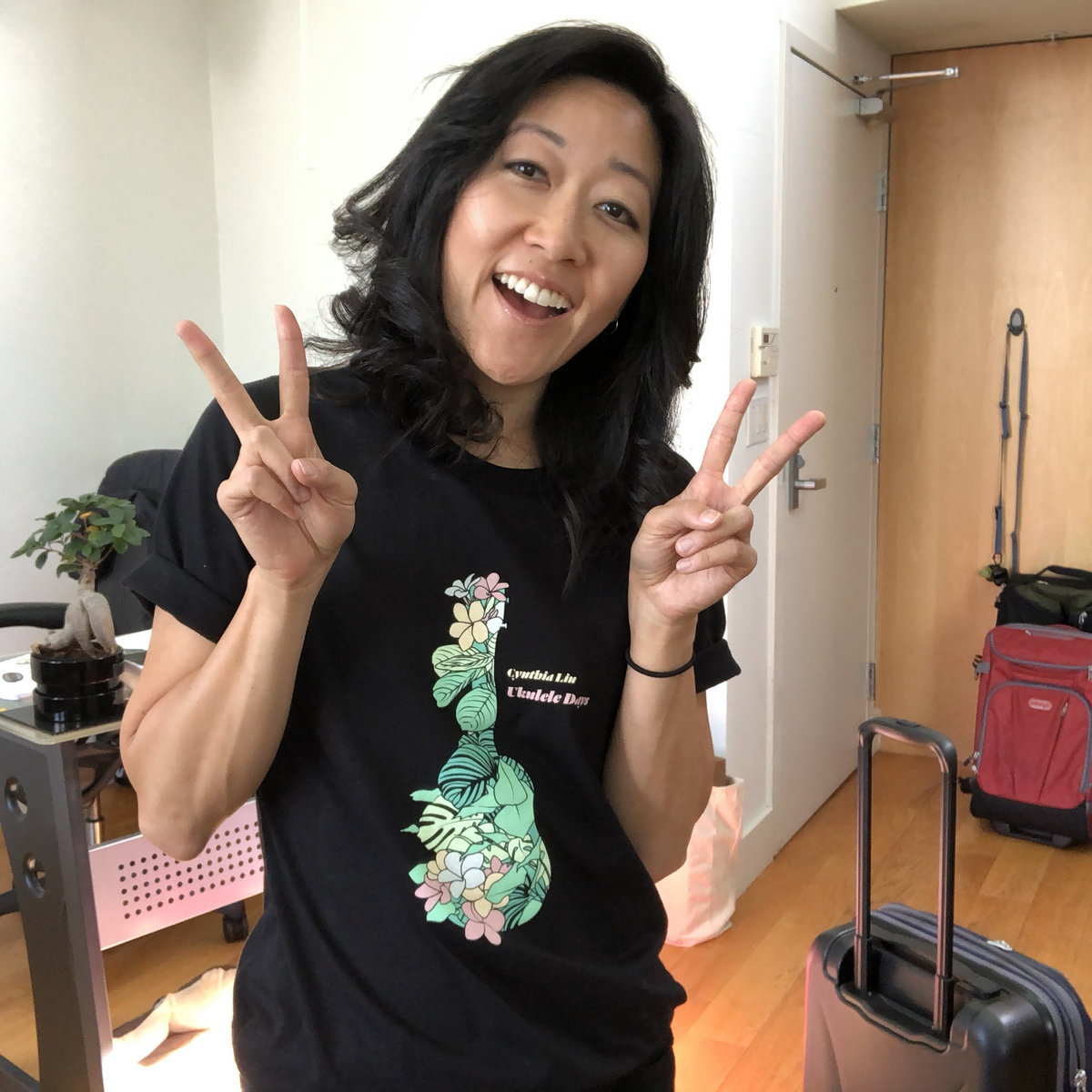 Ukulele Days T-shirt | Cynthia Lin