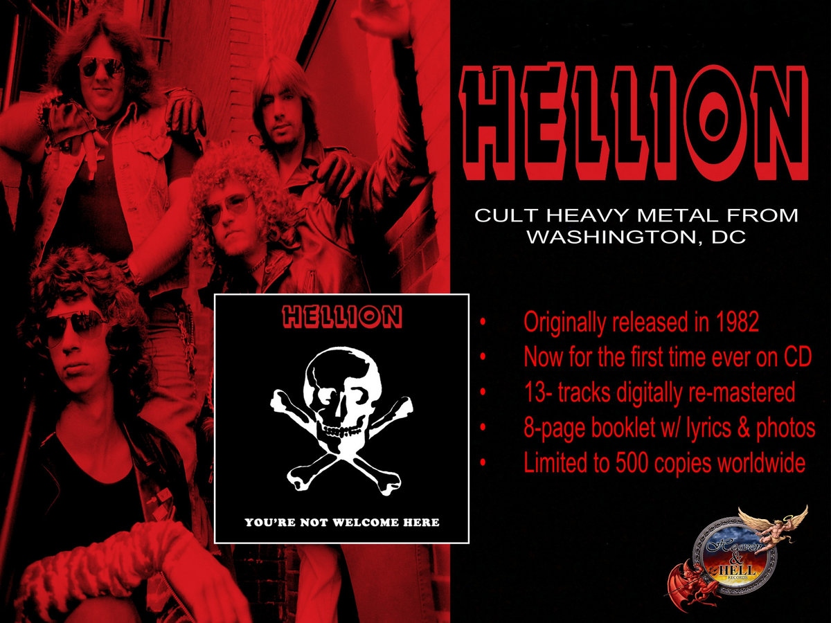 You're Not Welcome Here | HELLION | Heaven and Hell Records