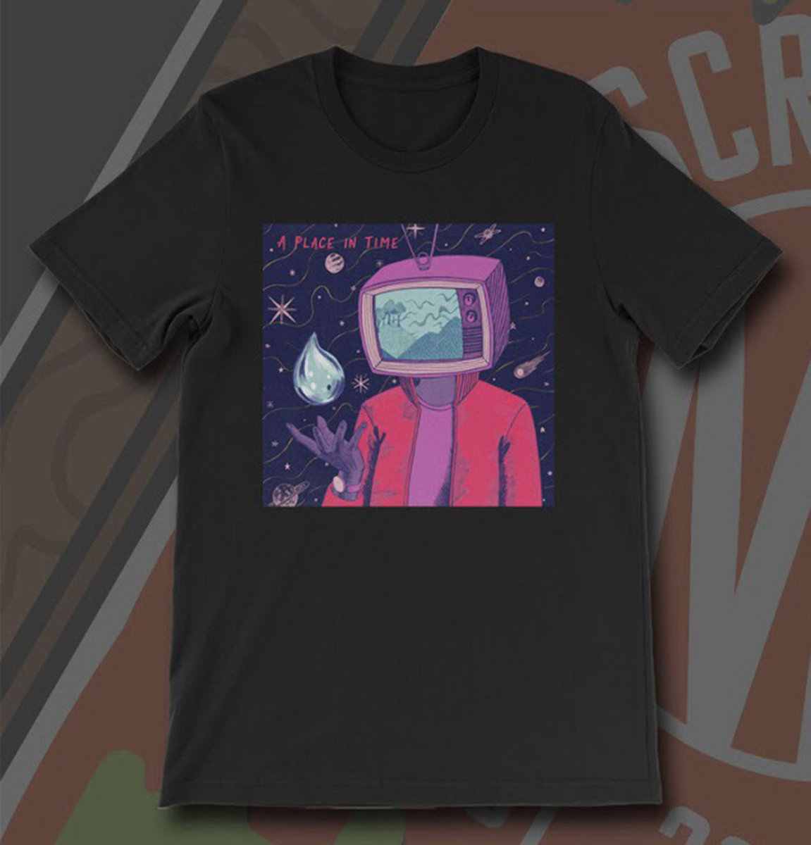 TV Head Guy Album Art Shirt A Place In Time