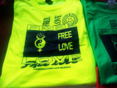 FREE LOVE T-SHIRT photo 