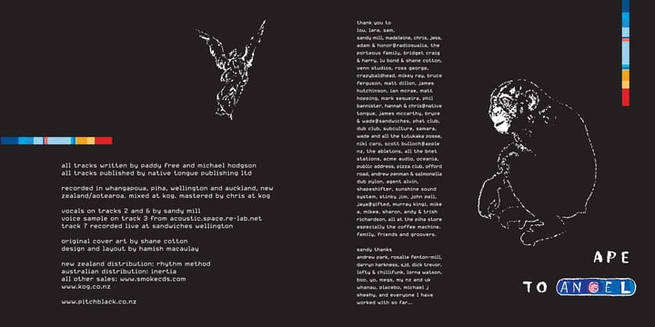 欧2LP Pitch Black Ape To Angel (2LP) DUBM011 Dubmission /00520 Ape to Angel LP | Pitch Black | Dubmission